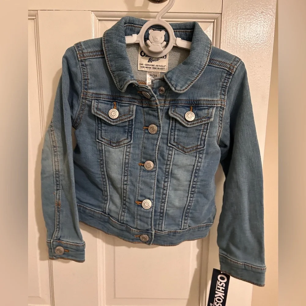 NWT OshKosh B'gosh Denim Jacket 3T